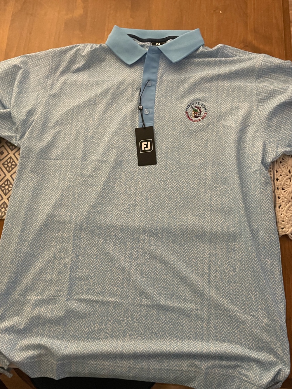 FootJoy Light Blue Herringbone (US Open Shinnecock Hills)
